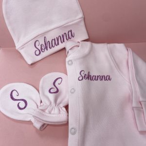 Set naissance rose 0-3 mois